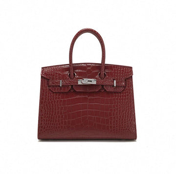 Hermes Birkin 25 Croco Leather