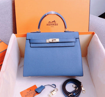 Hermes Birkin 25 Blue